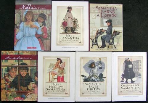 Lot 7 RETIRED American Girl Doll Books SAMANTHA Rare HARDCOVER  