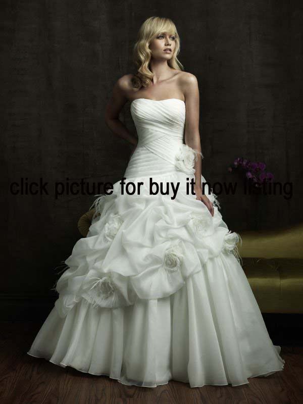 Black White Bridal Gown Prom Ball Deb Wedding Dress  