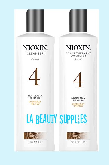NIOXIN SYSTEM 4 CLEANSER & SCALP THERAPY 10.1 oz  