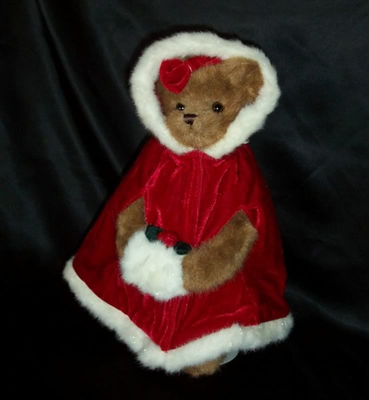 New Bearington Mama Jingles Plush Christmas Teddy Bear  