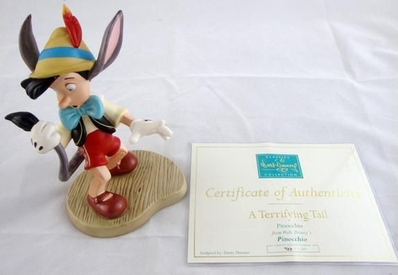   Collection Pinocchio A Terrifying Tail Figurine Statue MIP  