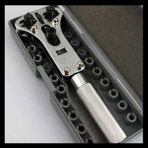   Back Case Opener Remover REPAIR WRENCH TOOL KIT Stainless Steel  