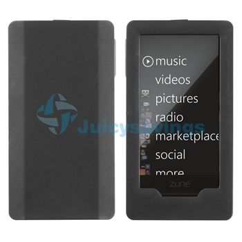   SILICON SKIN COVER+Screen Protector for MICROSOFT ZUNE HD 16GB 32GB