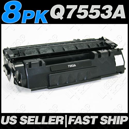 HP Q7553X (HP 53X) Black Toner Cartridge for LaserJet P2015dn P2015d 