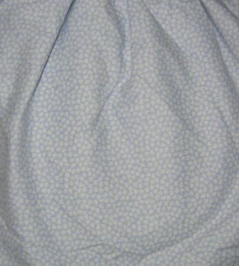 LOVELY LAURA ASHLEY SYCAMORE SAPPHIRE DAYBED BED SKIRT TWIN  