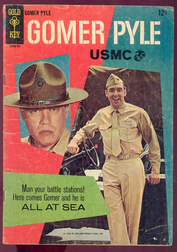 Gomer Pyle Gold Key comic book #2 photo cover MARINES  